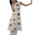 Women's Ethnic Co-Ord Set | Kurta Pant Set | Kurta Palazzo Set | Stylish Cotton Suit Set for Women, Festival Co-ord Set