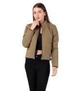 Cotton Women's Crop Winterwear Jacket – Stylish, Warm, and Comfortable for Ultimate Winter Protection - Image 2
