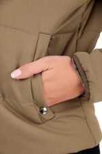 Cotton Women's Crop Winterwear Jacket – Stylish, Warm, and Comfortable for Ultimate Winter Protection - Image 4