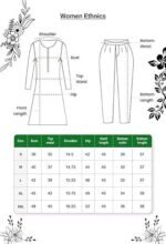Women's Ethnic Co-Ord Set | Kurta Pant Set | Kurta Palazzo Set | Stylish Cotton Suit Set for Women, Festival Co-ord Set - Image 2
