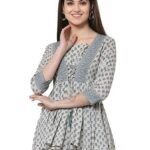 Womens Cotton Printed Regular Top