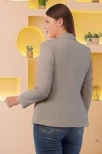 Women's Premium Blazer | Fully Lined | Regular Fit | 4-Way Stretchable Ultra-Light Fabric | Fashion-Forward | Office/Meetings - Image 5