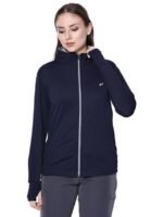 SUNSCREEN JACKET Women's Travel Nylon Solid Plain Sports Summer Gym Workout Running Travel Trekking and Sunscreen jacket for Women Nylon Winter Casual Wear�