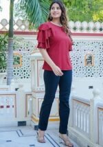 Women's Rayon Regular Fit Top - Image 5