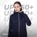 SUNSCREEN JACKET Women's Travel Nylon Solid Plain Sports Summer Gym Workout Running Travel Trekking and Sunscreen jacket for Women Nylon Winter Casual Wear� - Image 4