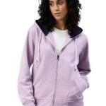 Women's Cotton Winter Jacket Sweatshirts Casual Drawstring Clothes Zip Up Hoodie With Front Pocket Ii Womens Hoodies Ii Womens Jacket Ii Winter Sweater Hoodie For Women & Girls