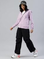 Women's Cotton Winter Jacket Sweatshirts Casual Drawstring Clothes Zip Up Hoodie With Front Pocket Ii Womens Hoodies Ii Womens Jacket Ii Winter Sweater Hoodie For Women & Girls - Image 2