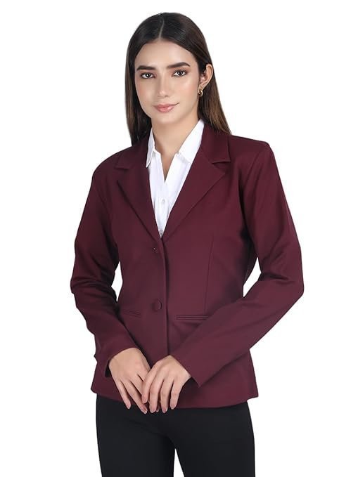 d1-1-5.jpg Stylish Regular Fit Stylish Formal Blazer for Women's - Image 1