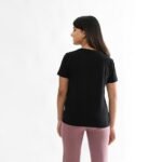 Women's Cotton Regular Fit The Last Tee |Stays New for 750+ Days |10X Durable| Round Neck | T-Shirt | Short Sleeves | Hip Covering | Tee - Image 4