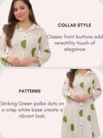 Anarkali Kurta-Set for Women – Viscose Rayon Printed Kurta & Straight Pant | Festive Ethnic Indian Traditional Outfit for Functions & Puja - Image 2