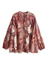 Women's Rayon Korean Style Long Sleeve Oversized Button Down Shirt | Plus Size Workwear Top for Office & Casual Wear