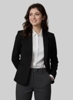 Formal, Smart Casual Blazer for Women, Regular Fit Stylish Blazer for Women - Image 2