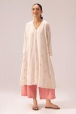 Rayon A-Line Printed Kurta with Palazzo | Women’s Kurta Set | Stylish Cotton A-Line Suit for Women Ethnic Co-ord Set - Image 2