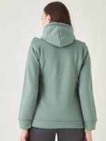 Women Solid Hooded Casual Jacket For Winter||Winterwear|| - Image 5
