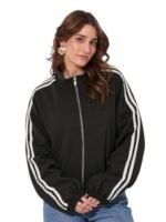 Women's Windcheater Jacket - Lightweight Polyester Zipper Closure | Full Sleeve Jacket For Winter Season| Stylish & Weather-Resistant. AH