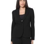 Women's Tailored-Fit Single Breasted Blazer | Blazer for Women Formal Wear