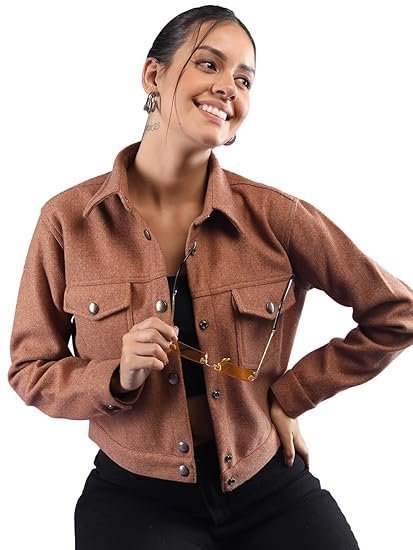 ff1-3-2.jpg Women's Corduroy Long length Jacket - Image 1
