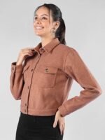 Women's Corduroy Long length Jacket - Image 3