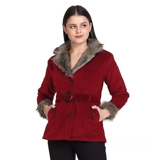 gg1-3-2.jpg Velvet Winter Coat Jacket For Women - Image 1