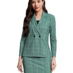 Cord Set for Women, Lycra Blazer, Inner Top and Skirt Set, Blazer Co ord Set for Women