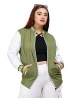 Jacket,Stylish Jacket For Women,Casual Jacket,Winter Jacket,Pista Winter Jacket For Women, Plus Size Jacket,Full Sleeve Bomber Jacket,Light Weight Jacket,Jacket01.