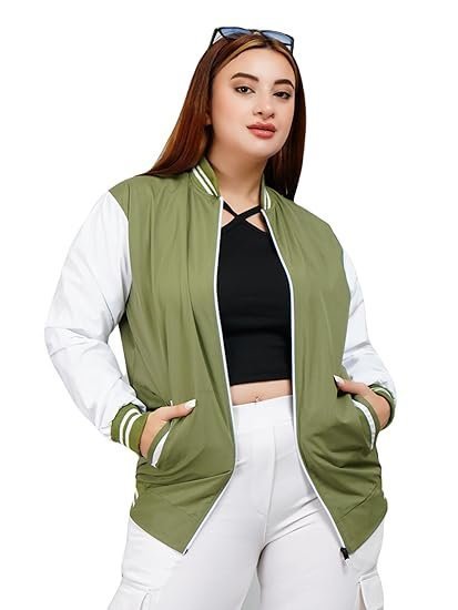 hh1-3-1.jpg Jacket,Stylish Jacket For Women,Casual Jacket,Winter Jacket,Pista Winter Jacket For Women, Plus Size Jacket,Full Sleeve Bomber Jacket,Light Weight Jacket,Jacket01. - Image 1