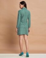 Cord Set for Women, Lycra Blazer, Inner Top and Skirt Set, Blazer Co ord Set for Women - Image 4