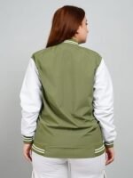 Jacket,Stylish Jacket For Women,Casual Jacket,Winter Jacket,Pista Winter Jacket For Women, Plus Size Jacket,Full Sleeve Bomber Jacket,Light Weight Jacket,Jacket01. - Image 2