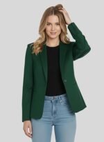 Smart Casual Formal Blazer for Women, Regular Fit Stylish Blazer for Women - Image 2