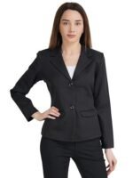 Casual Formal Blazer for Women || Regular Fit Stylish Blazer for Women's Black