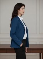 Formal, Smart Casual Blazer for Women, Regular Fit Stylish Blazer for Women - Image 2