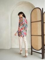 Women Rayon Shirts Korean Style Long Sleeve Oversized Button Down | Workwear Top for Office & Casual Wear - Image 5