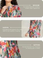 Women Rayon Shirts Korean Style Long Sleeve Oversized Button Down | Workwear Top for Office & Casual Wear - Image 3