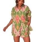 Women – Trendy Korean Summer Travel Outfit | Pajama Set For Women & Girl for Beach & Holiday Look