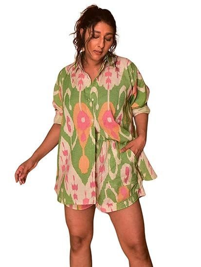 p1-7-1.jpg Women – Trendy Korean Summer Travel Outfit | Pajama Set For Women & Girl for Beach & Holiday Look - Image 1