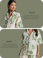 Stylish Co-ord Set for Women – Trendy Korean Summer Travel Outfit | Pajama Set For Women & Girl for Beach & Holiday Look - Image 2