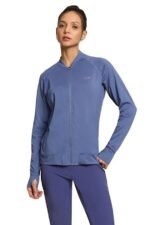 Polyester Blend Womens Standard Length Jacket