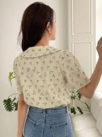 Women's Rayon Oversized Fit Korean Casual Short Sleeve Loose Fit Top | Summer Wear - Image 4