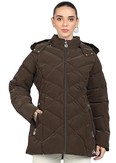 s1-7-1.jpg Full-Sleeve Winter Jacket With Detachable Hood For Girls & Women - Image 1