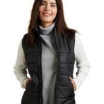 Women's 100% Polyester Regular Quilted Jacket