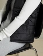 Women's 100% Polyester Regular Quilted Jacket - Image 3