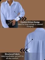 Shirt for Women | Women Shirt | Long Shirt for Women | Shirt Tops for Women | Oversized Shirt for Women - Image 3