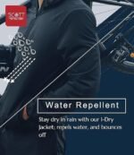 Women Polyester Standard Length Idry | Breathable Summer | Lightweight Jackets L Foldable,Water-Repellent Jackets, Black, Large - Image 2