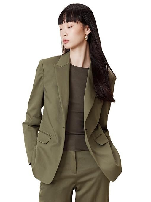 vv1-1-2.jpg Casual Blazer,Comfy Blazer,Long Sleeve Blazer,Blazer for Women,Office Wear Blazer, Formal Blazer10,Classy Blazer for Women. - Image 1