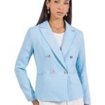 Double Breasted Blazer for Women | Regular Fit, Regular Length | Perfect for Casual, Party & Everyday Outfits