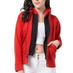 Women's Double Zipper Jacket Winter Wear