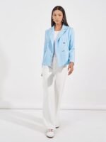 Double Breasted Blazer for Women | Regular Fit, Regular Length | Perfect for Casual, Party & Everyday Outfits - Image 4