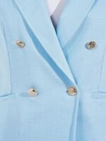 Double Breasted Blazer for Women | Regular Fit, Regular Length | Perfect for Casual, Party & Everyday Outfits - Image 2