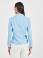 Double Breasted Blazer for Women | Regular Fit, Regular Length | Perfect for Casual, Party & Everyday Outfits - Image 3
