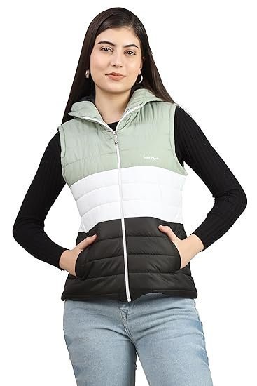 x1-3-4.jpg Women Sleeveless Jacket Latest Stylish Solid Color Stylish Jacket For Women - Image 1